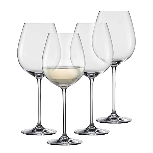 Schott Zwiesel Allrounder Vinos Gläser 4er Set aus maschinengeblasenem Glas hergestellt, Höhe: 24,7 cm, Durchmesser: 10 cm, 130011
