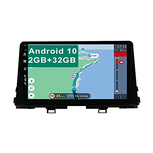 YUNTX Android 12 Autoradio für Kia Picanto Morning 2017-2020-[Integriertes CarPlay/Android Auto/GPS]-9” IPS Touchscreen-Kostenlose Kamera-DAB/Lenkradsteuerung/MirrorLink/Bluetooth 5.0/WiFi/USB/4G