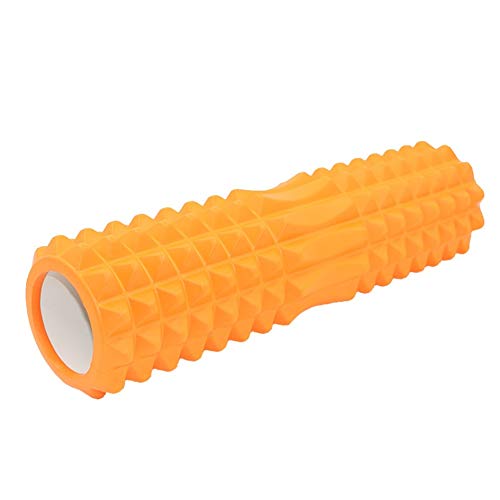 Faszienroller Faszienrolle Schaumstoffrolle für tiefe Gewebemuskelmassage Trigger Point Foam Roller Schaumstoffrolle Übungsrolle 2-orange,45cm
