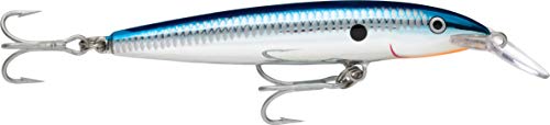 Rapala Unisex-Adult Floating Magnum Locken, Silber Blau, 18cm