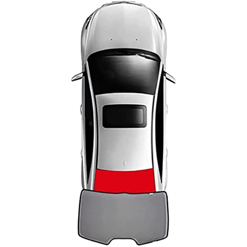 Auto Seite Fenster Sonnenblende für Skoda Octavia 2016-2023,Magnetisch Front Heckscheibe Vorhang Sonnenschutz Sonnenschutzrollos Shading Net Zubehör,1-Rear