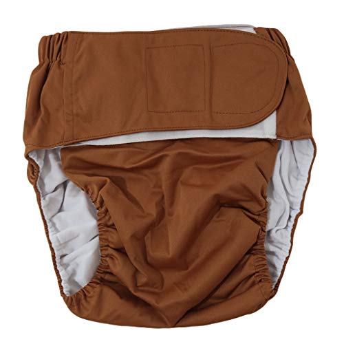 chiwanji Unterwäsche Unterhose Inkontinenz für Frauen, Kaffee, 50-130 cm