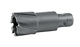 Ruko 1081114 Kernbohrer mit Hartmetallschneiden und Quick IN-Schaft, CBN geschliffen, Schnitttiefe 50,0 mm, 14,0 mm