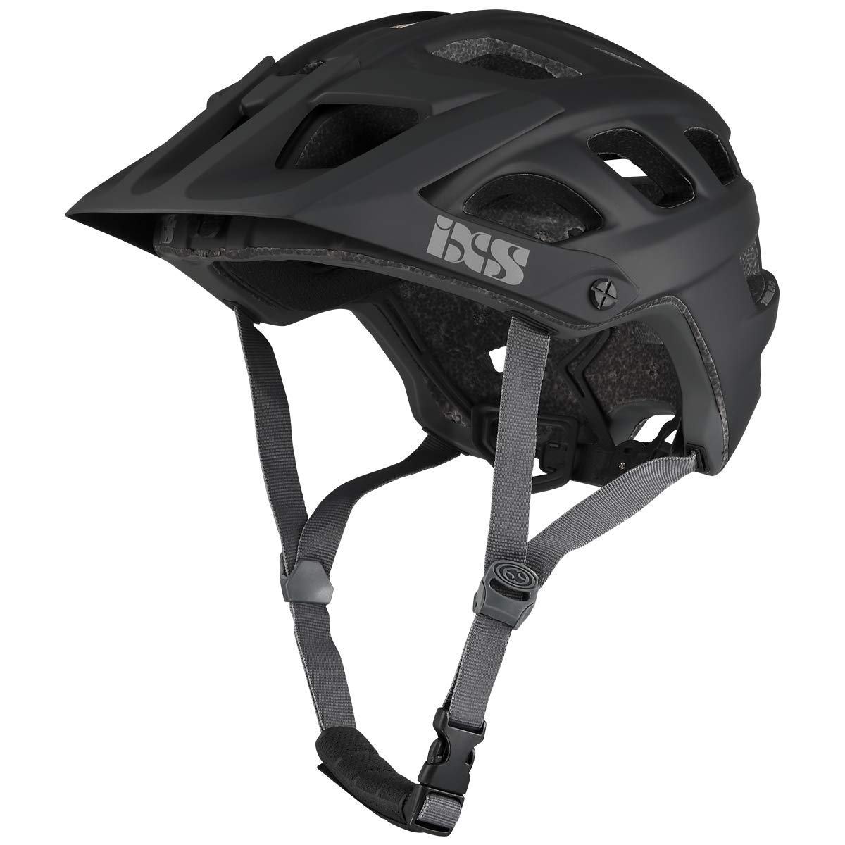 IXS Evo Mountainbike-Helm Trail/All Mountain, Schwarz, ML (58-62cm)