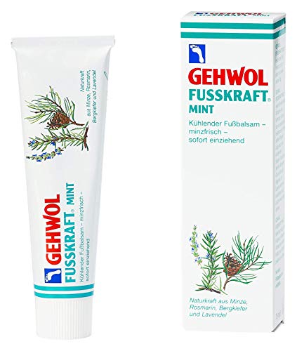 6x Gehwol Fußkraft mint, 6x 125ml, Fußpflege