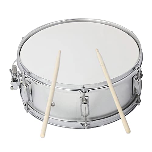 Staright Professionelles Snare Drum Head 14 Zoll mit Drumstick Trommel Schlüsselband für Schüler-Band