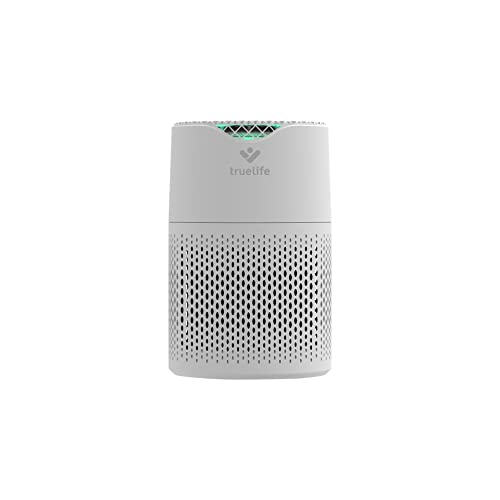 TrueLife AIR Purifier P3 WiFi Luftreiniger mit UV-Lampe und Ionisator, 260 m3/h, mobile App, Luftqualitätsanzeige, Schmutzerkennung, Reinigung, Staubsensor, Nachtmodus, austauschbarer HEPA-Filter