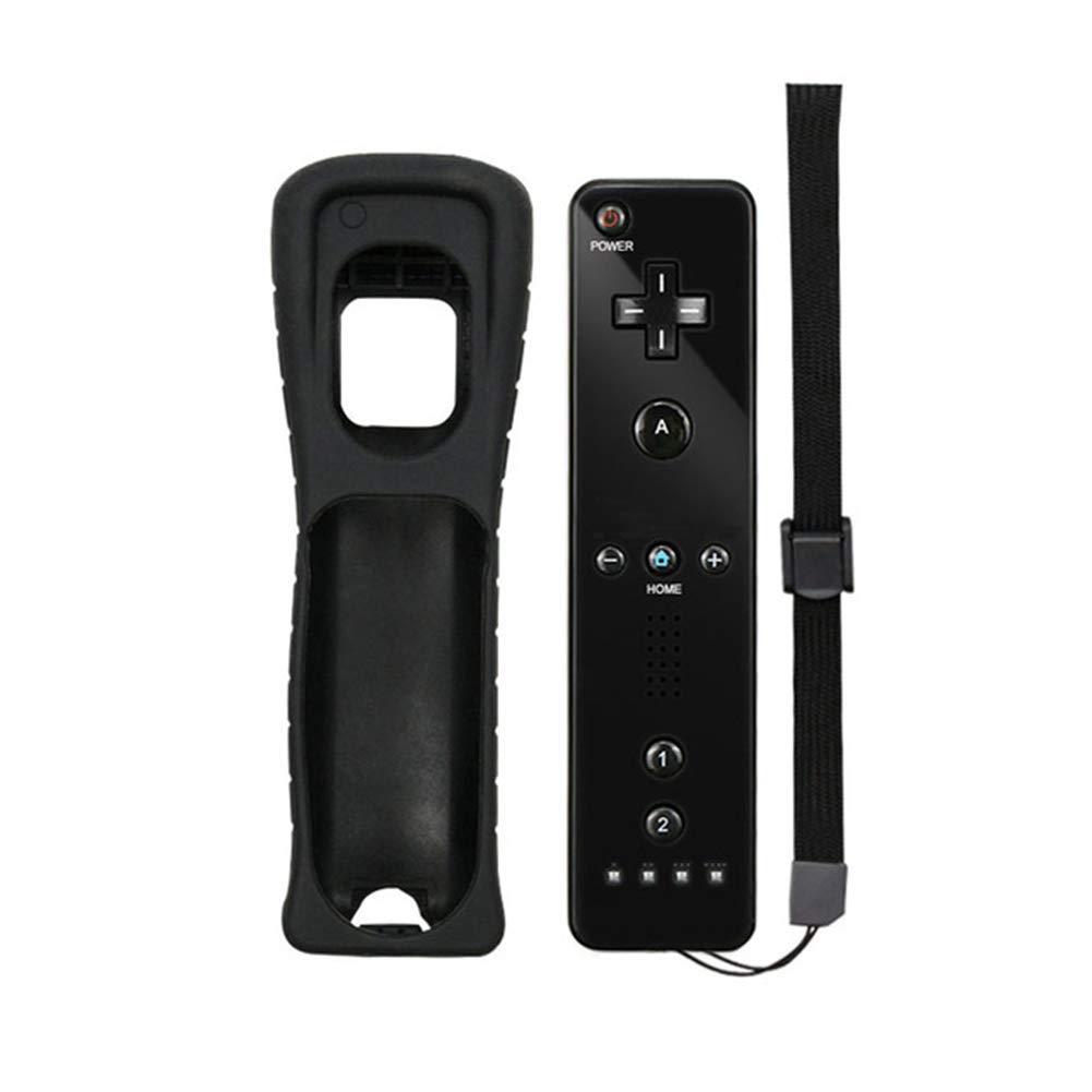 Fernbedienung Wireless Controller mit Silikonhülle und Armband für Wii