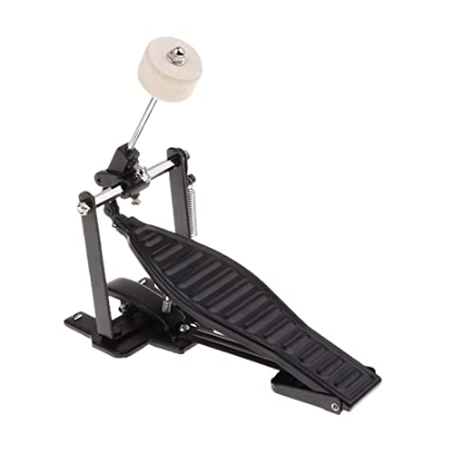 Professionelles Einzelfeder-Bassdrum-Pedal mit Trommelwolle, für Kinder, Geschenk, leichtes Bassdrum-Pedal-Pedal-Teil