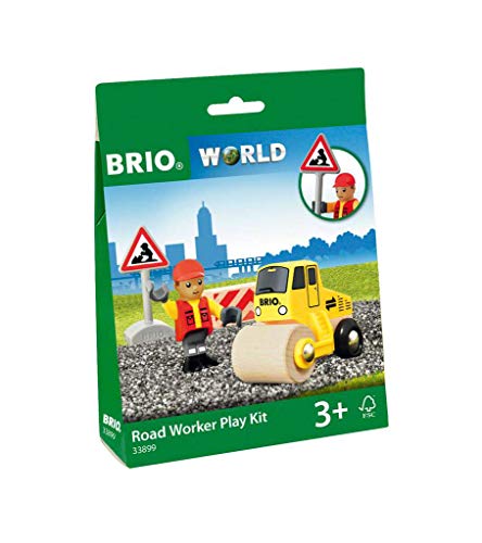 BRIO Bahn 33899 - Spielpäckchen Straßenbaustelle