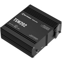 Teltonika TSW202 Managed L2 Gigabit Ethernet (10/100/1000) Power over Ethernet (PoE) Aluminium - Blau (TSW202000000)