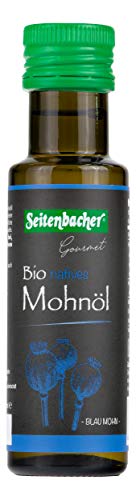 Seitenbacher Gourmet Bio Mohnöl; kaltgepresst; 1 Pressung, 4er Pack (4 x 100 g)