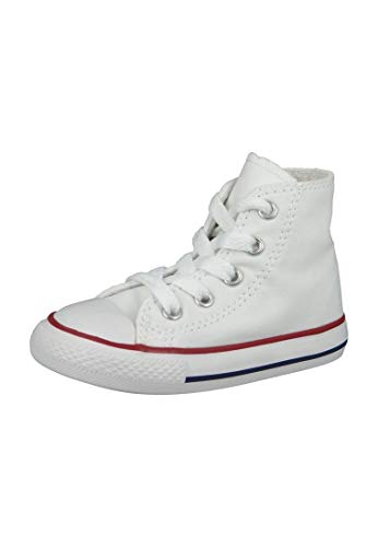 Converse Unisex CTAS SEASONAL-HI-WHITE MONOCHROME-UNISEX-15470 Hohe Sneaker,Bianco (Weiß), 42