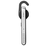 Jabra Stealth UC Bluetooth Headset for PC laptop softphone and smartphone, Black, Grey, Silver