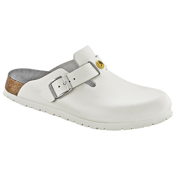 BIRKENSTOCK® - ESD-Clog Boston, Größe 44, weiß, normal