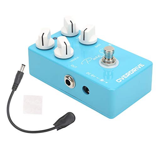 E-Gitarren-Overdrive-Pedal, Overdrive-Pedal Nützlich Praktisch für EQ-Musikinstrument für Musiker