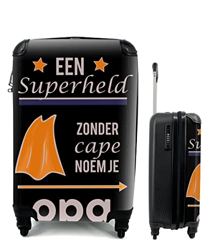 Koffer - 35x55 cm - Opa - Sprichwörter - EIN Superheld ohne Umhang heißt Opa - Zitate