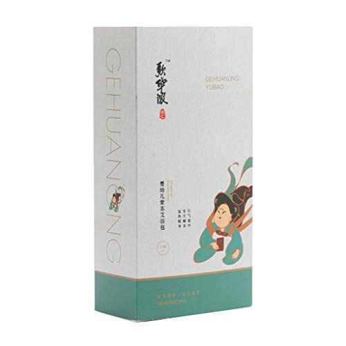 Tubayia 12 Stück Wermutbeutel Chinesische Medizin Beutel für Kinder Erwachsene Fußbad
