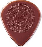 Médiators Jim Dunlop 1,40mm Primetone Jazz III XL Grip 1,4 mm sachet de 12