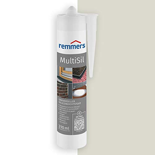 Remmers MultiSil 310 ml Kartusche Silicondichtstoff (lichtgrau/silbergrau)