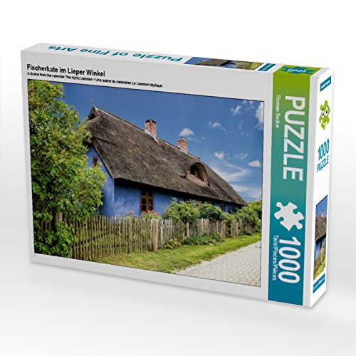 CALVENDO Puzzle Fischerkate im Lieper Winkel 1000 Teile Lege-Größe 64 x 48 cm Foto-Puzzle Bild von Thomas Becker