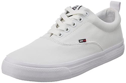 Tommy Jeans Womens Virginia 1D Sneaker, White