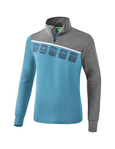 ERIMA Herren 5-C Trainingstop mit Stehkragen und stylischem 5-C Print