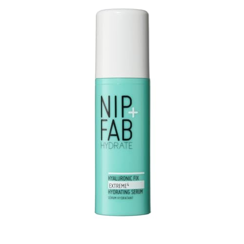 Nip + Fab Hyaluronic Fix Extreme4 2% Serum | 50 Ml | Gesichtsserum | Für Einen Ausgeglichenen Teint & Feuchtigkeitsspendende Haut | Anti-Aging | Feuchtigkeitsspendend | Aufpolsternde Hautpflege
