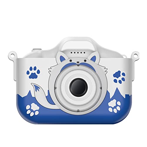 Lwaviwer HD Kamera Digitalkamera Videokamera mit 32GB Karte für Kinder Blau