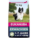 Eukanuba Premium Hundefutter für ältere Hunde ab 7 Jahre, Trockenfutter mit Lamm und Reis (1x12 kg)