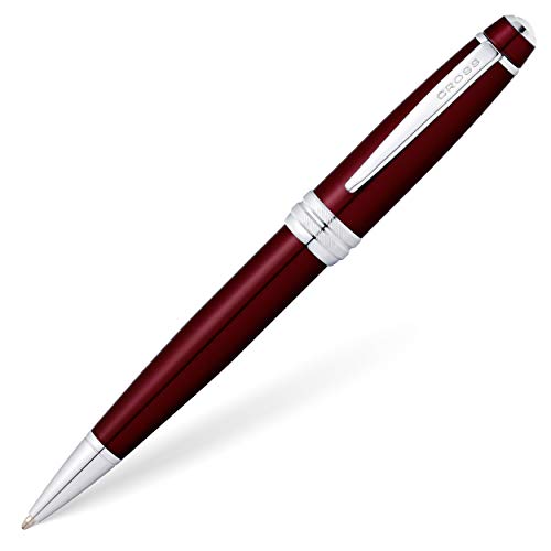 Cross Bailey Kugelschreiber (Drehmechanik, Schreibfarbe schwarz, Strichstärke M, inkl. Premium-Geschenkbox) lack rot