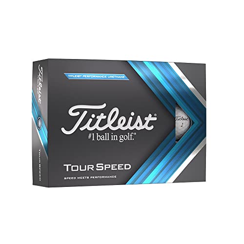 Titleist Tour Speed Golfbälle für Erwachsene, Unisex, Weiß, Einheitsgröße