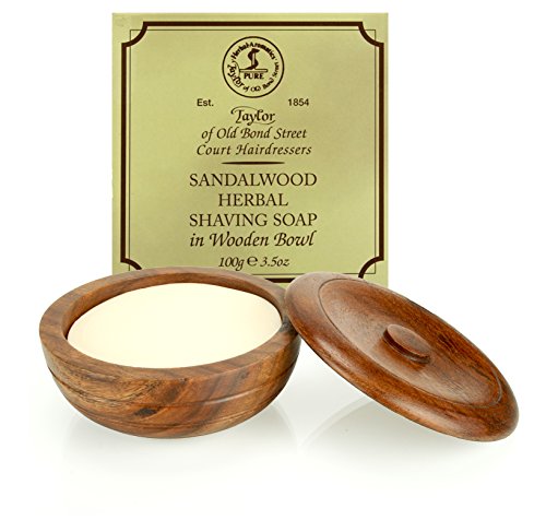 Taylor of Old Bond Street - Sandalwood - Shaving Soap - Rasierseife im Holztiegel - 100 g