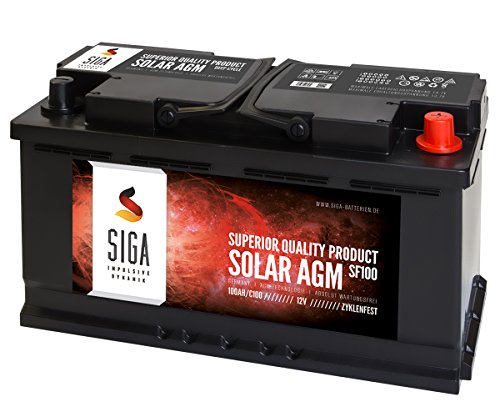SIGA SF100 Batterie 12 V/100 mAh
