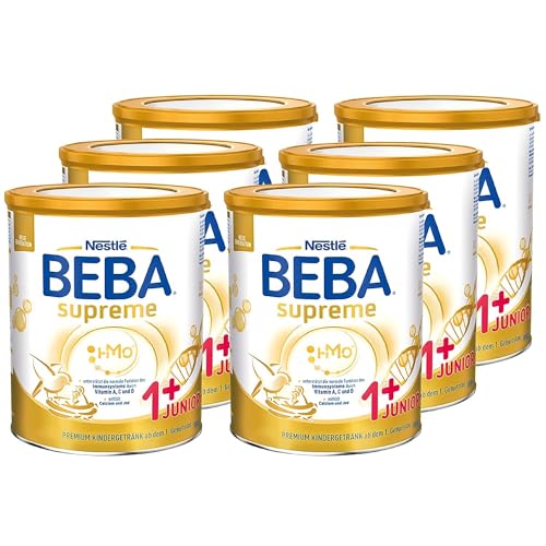 Nestlé BEBA SUPREME JUNIOR 1 Milchgetränk ab dem 1. Geburtstag, 6er Pack (6 x 800g)