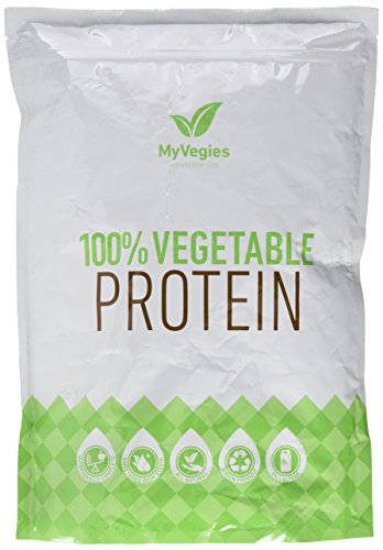 MyVegies 100% Vegetable Protein New Formula 4lbs (1814g) Erdbeere - Reines Soja-Protein, Vegan, Vegetarisch