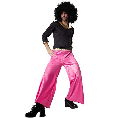 dressforfun 900502 - Herrenkostüm Funky Disco Dancer, Zweiteiliges und farbenprächtiges Disco-Outfit (M | Nr. 302403)