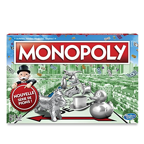 Hasbro – c10091010 – Monopoly Klassische Refresh (französische Version)