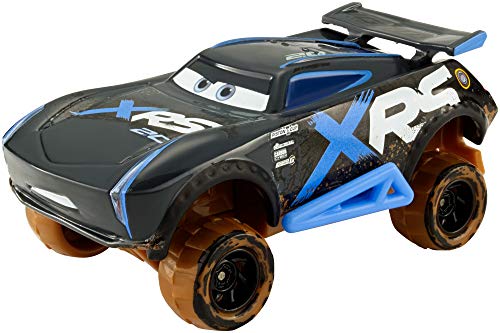 Mattel GBJ38 Disney Cars Xtreme Racing Serie Schlammrennen Die-Cast Auto Fahrzeug Jackson Storm, Spielzeug ab 3 Jahren