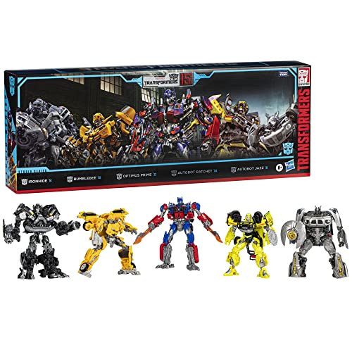 Transformers Studio Series 15th Anniversary Multipack zum ersten Transformers Film, enthält 5 Action-Figuren, ab 8