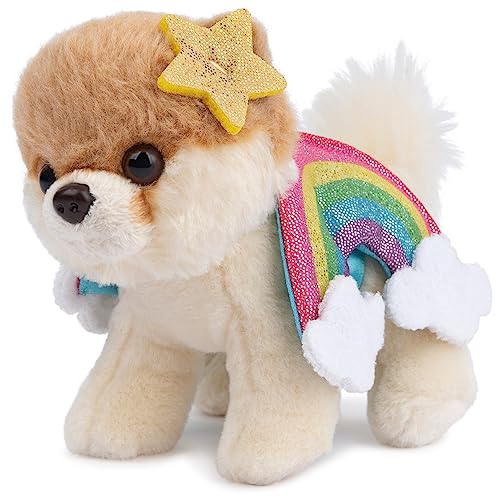 GUND Boo, The World's Cutest Dog Rainbow Plush Pomeranian Stuffed Animal for Ages 1 and Up, 12,7 cm