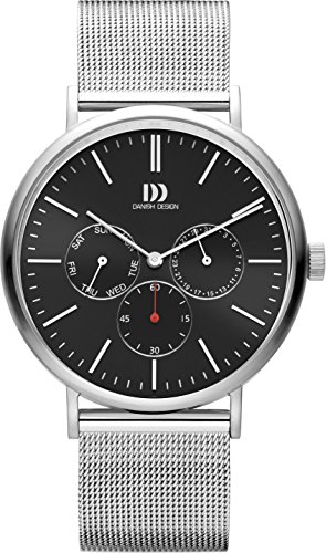Danish Design Herren Analog Quarz Uhr mit Edelstahl Armband IQ63Q1233