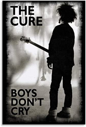 AIPHE Foto Auf Leinwand Cure The Boys Don't Cry Poster Dekorative Wohnzimmer Schlafzimmer Malerei 60x90cm Kein Rahmen