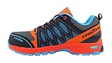 Goodyear Metal Free Work Safety Trainers für Herren, Orange Blue, 42 EU