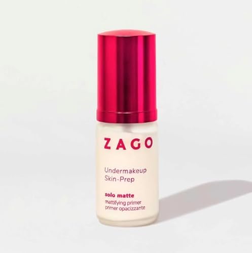 Zago Mailand NUR MATTE Grundierung Gesicht Mattierend reguliert die Talgproduktion. Geeignet für Mischhaut, fettige und akneische Haut VEGAN 30 ml