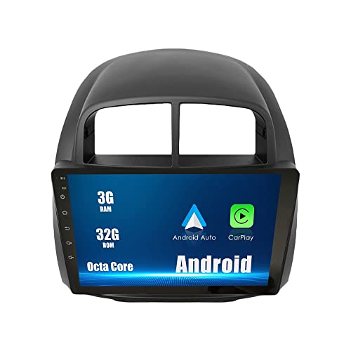 Android 10 Autoradio Autonavigation Stereo Multimedia Player GPS Radio 2.5D Touchscreen fürPerodua MYVI 2005-2009 Daihatsu Sirion 2005-2009