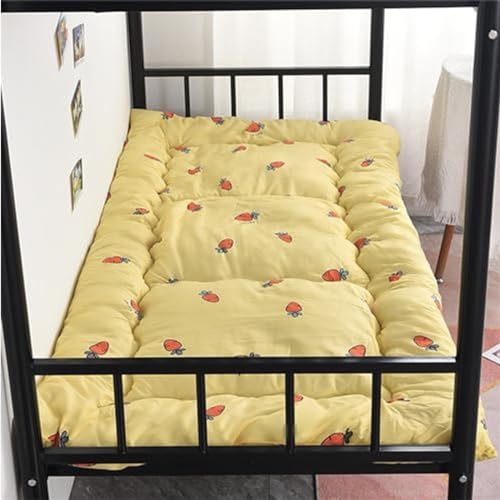 Dremdo Japanische Tatami Futon Matratze, Tragbare Japanische Bodenmatratze, Faltbare Matratze, Weiche Futon Bett Matratze, Schlafpad Student Schlafsaal,2,90 * 190cm