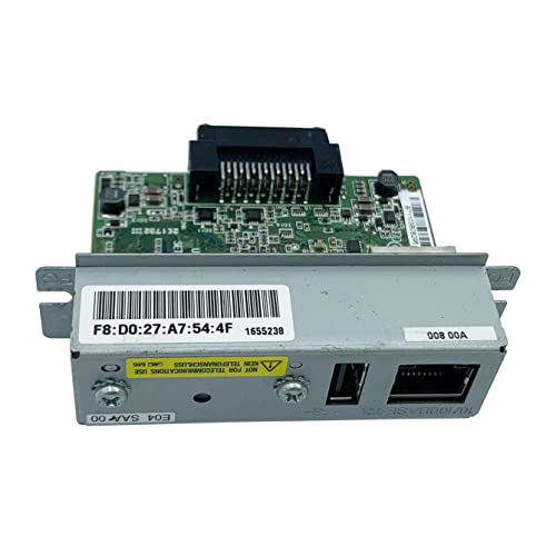 Ethernet -Schnittstelle for TM U220B 220pb 220pd 220pa TM T81 T82II T88III T88IV T88V T70 T90 T86L UB-E03 UB-E02 C32C824541 (Color : E04)