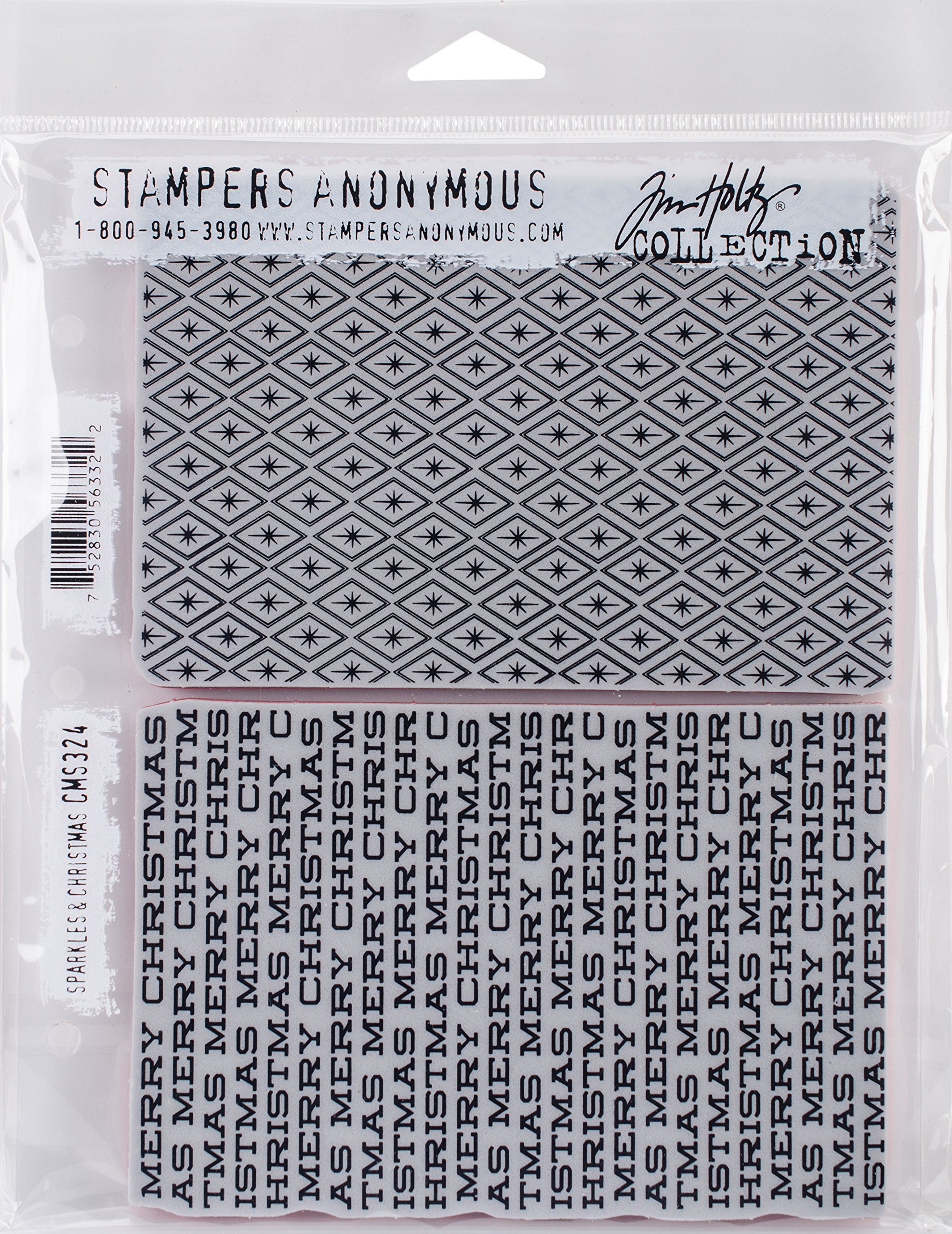 Stampers Anonymous Tim Holtz Frischhalte-Stempel, Nicht zutreffend, Mehrfarbig, 24.13 x 19.05 x 0.76 cm