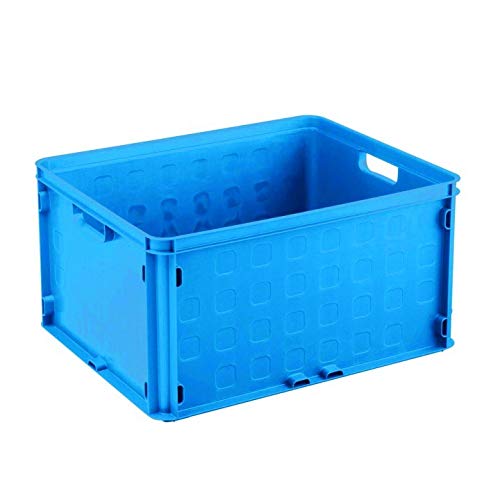 Sunware Square Kiste Closed mit geschlossenen Seiten - 52 Liter - 506 x 406 x 261mm - blau